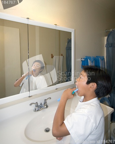 Image of Brushing teeth