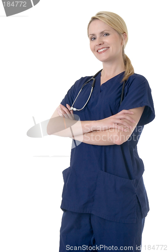 Image of Attractive smiling nurse