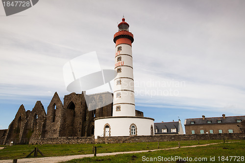 Image of Lighthouse and Abbey