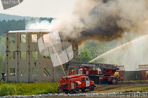 Image of Fire extinguishing