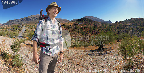 Image of Smiling Hiker