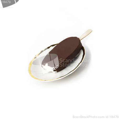 Image of ice cream on a stick