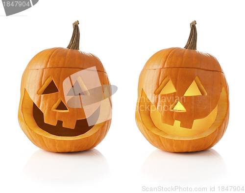 Image of Halloween pumpkins 