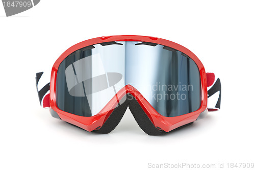 Image of Ski Goggles isolated on white