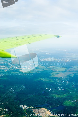 Image of Passenger Plane On Final Approach