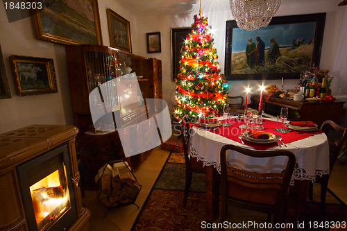 Image of Christmas dinner