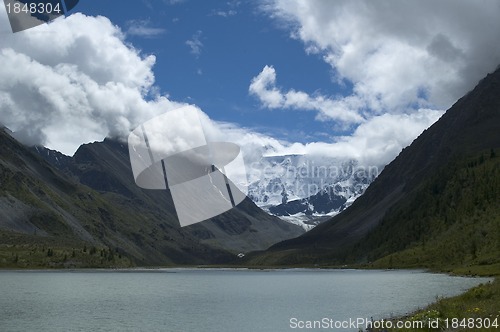 Image of belukha  the highest peak of Altai