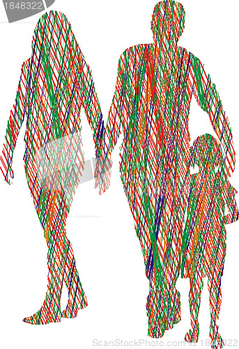 Image of Family for a walk