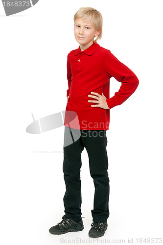 Image of Portrait of a boy aged 10 years