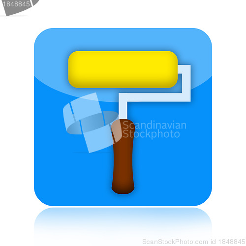 Image of Paint roller icon