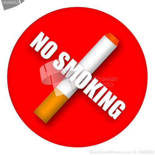 Image of No smoking sign