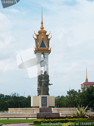 Image of The Cambodian Vietnamese Friendship Monument