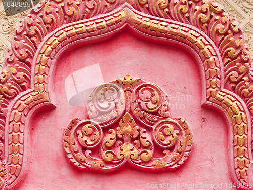 Image of Ornament at Buddhist Temple in Cambodia