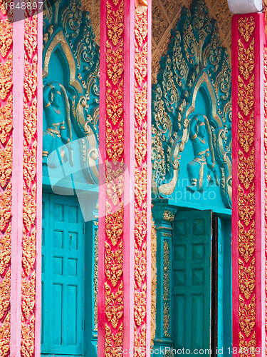 Image of Detail of Buddhist Temple in Cambodia