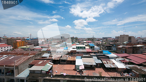 Image of Rooftop view of Phnom Penh, Cambodia