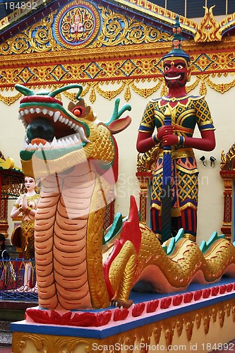 Image of Thai Temple Statues