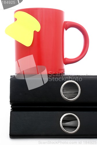 Image of Coffee Mug and Note