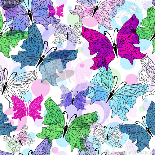 Image of Seamless spring pattern