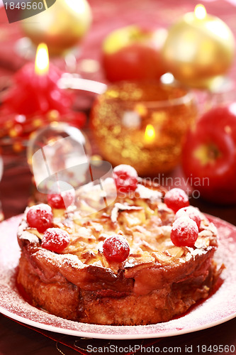 Image of Traditional apple pie for Christmas