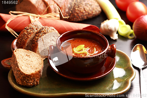 Image of Gourmet goulash soup