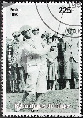 Image of Bobby Jones Stamp