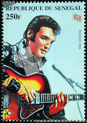 Image of Presley - Senegal Stamp#6