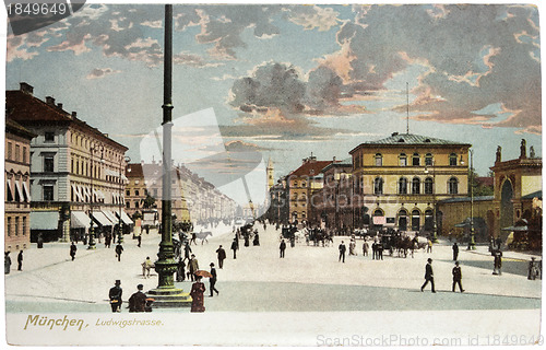 Image of Ludwigstrasse Postcard