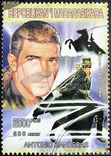 Image of Banderas Stamp