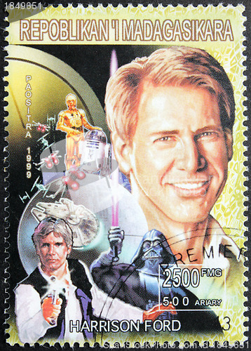 Image of Harrison Ford Stamp