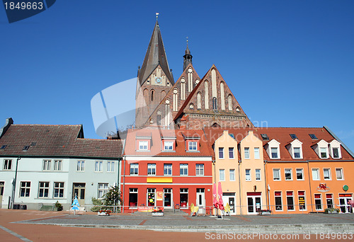 Image of Market place in Barth, Germany