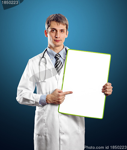 Image of Doctor Man With Write Board