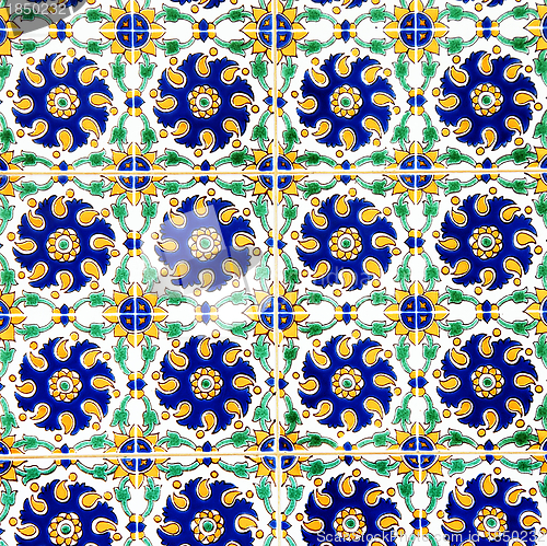 Image of Colorful ceramic tiles