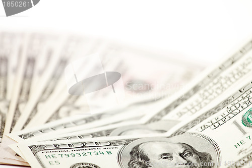 Image of Abstract Dollars Background