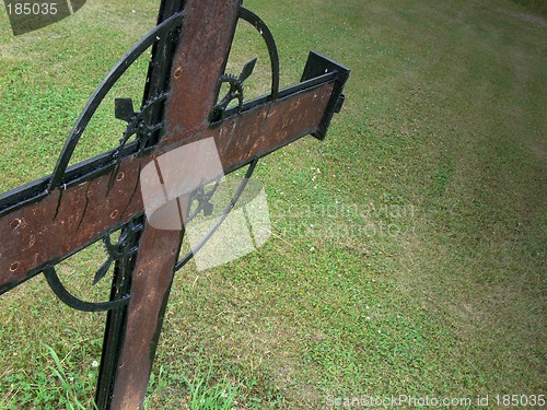 Image of Rusty Metal Cross