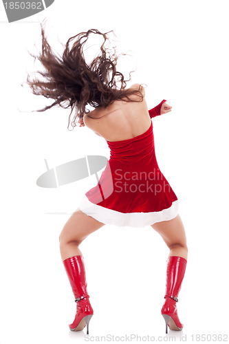 Image of Santa dances