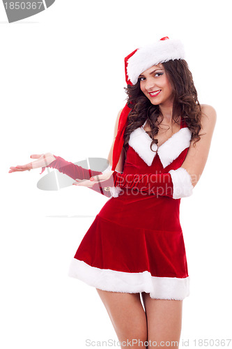 Image of santa woman