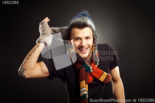 Image of young handsome man