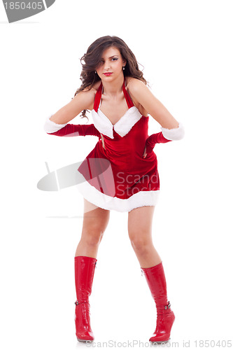 Image of sexy santa woman