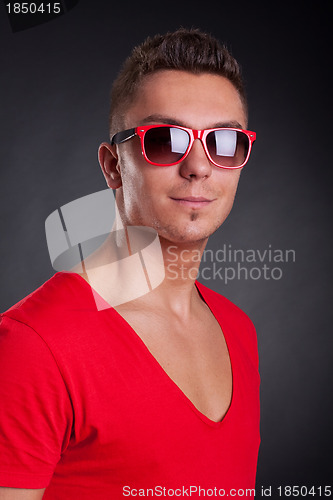 Image of young handsome man