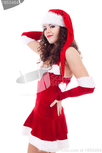 Image of sexy santa woman