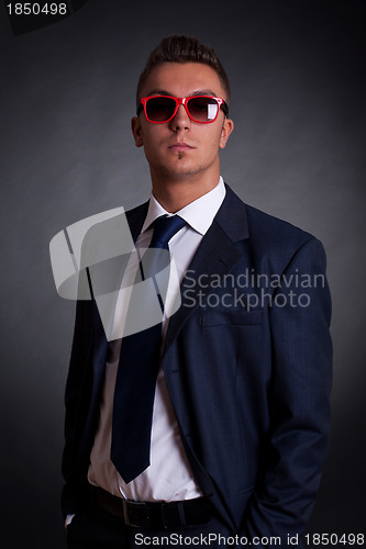 Image of Confident young business man