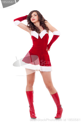 Image of sexy santa woman