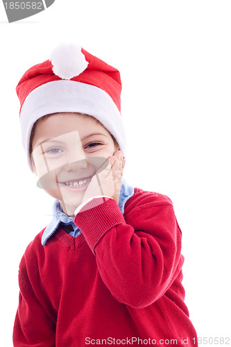 Image of Young festive boy