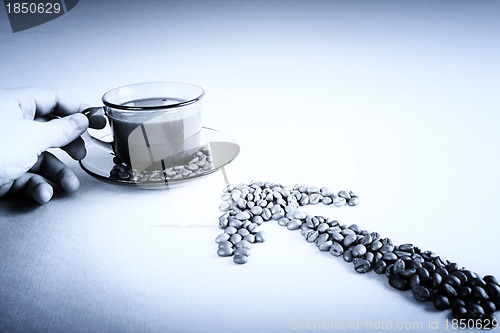 Image of Cup with coffee