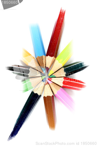 Image of Close-up pencil.