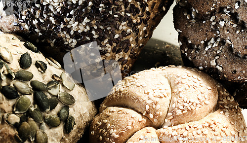 Image of Assortment of baked bread