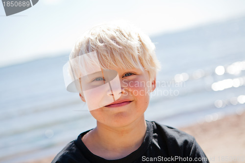 Image of Boy on the beach