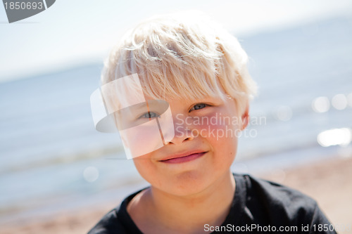 Image of Boy on the beach