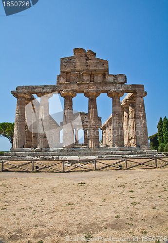 Image of Paestum temple - Italy