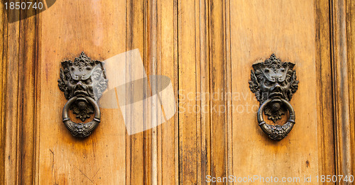 Image of Devil Head Door Knocker